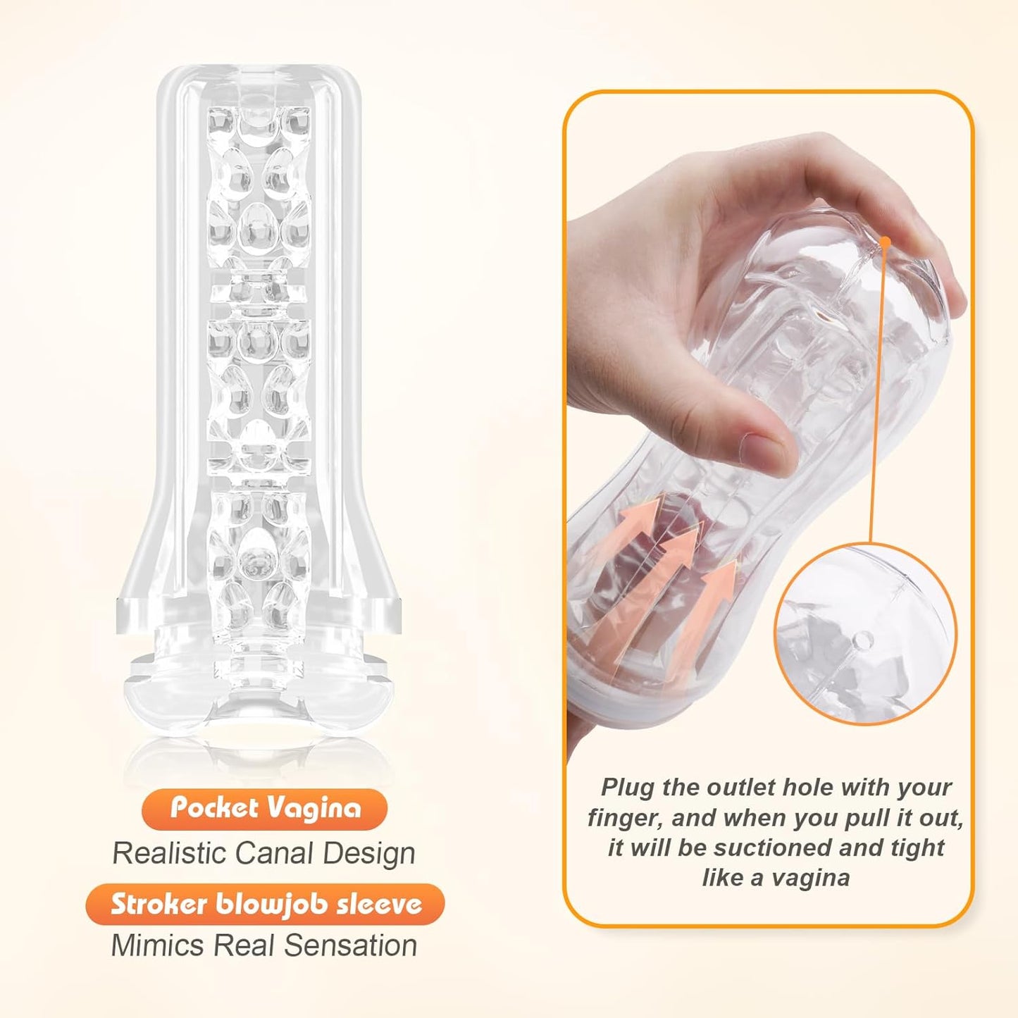 SilkenGrip Pocket Pleasure Stroker Fleshlight - Vixen | Nova Network