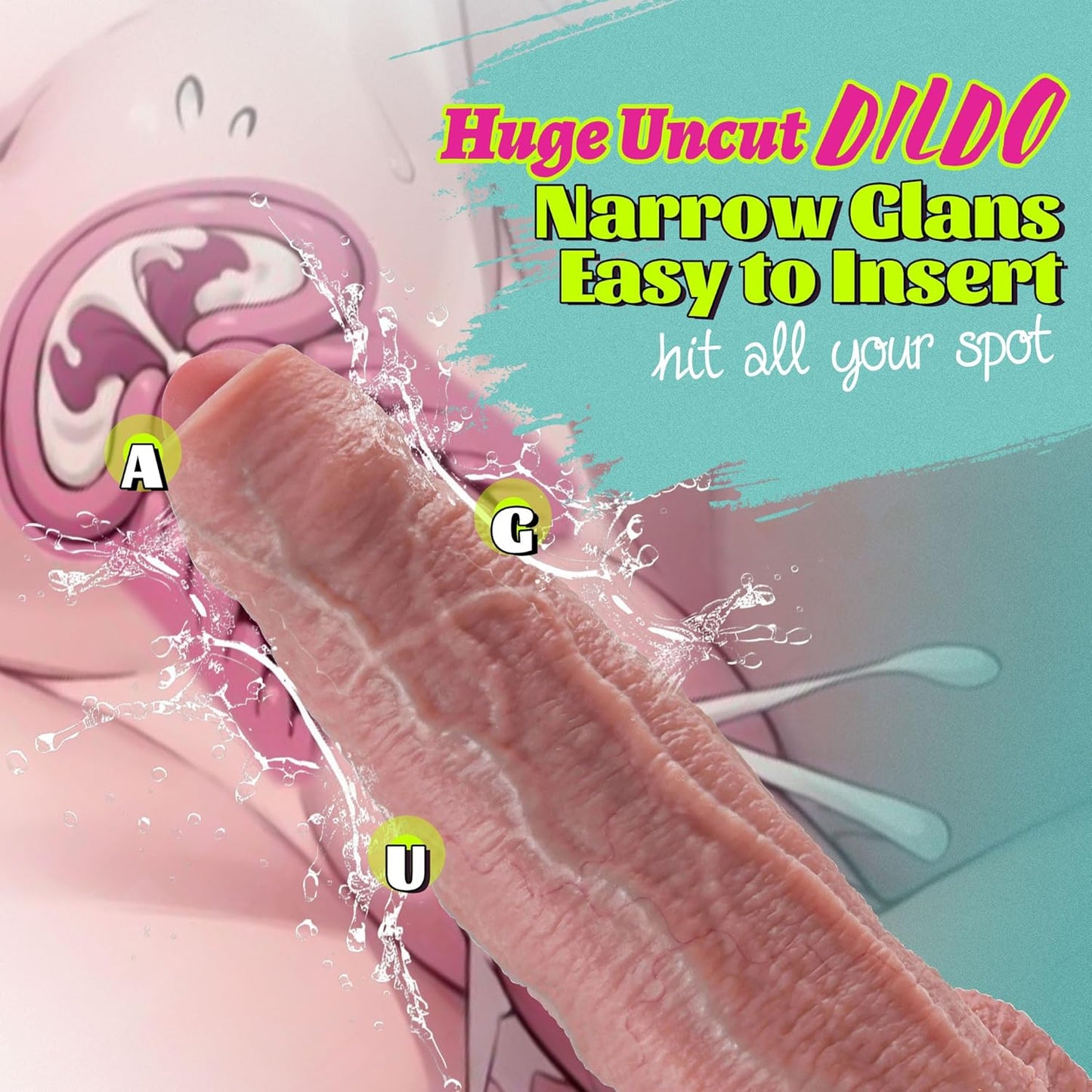 SkinMotion XL Foreskin Dildo - Vixen | Nova Network