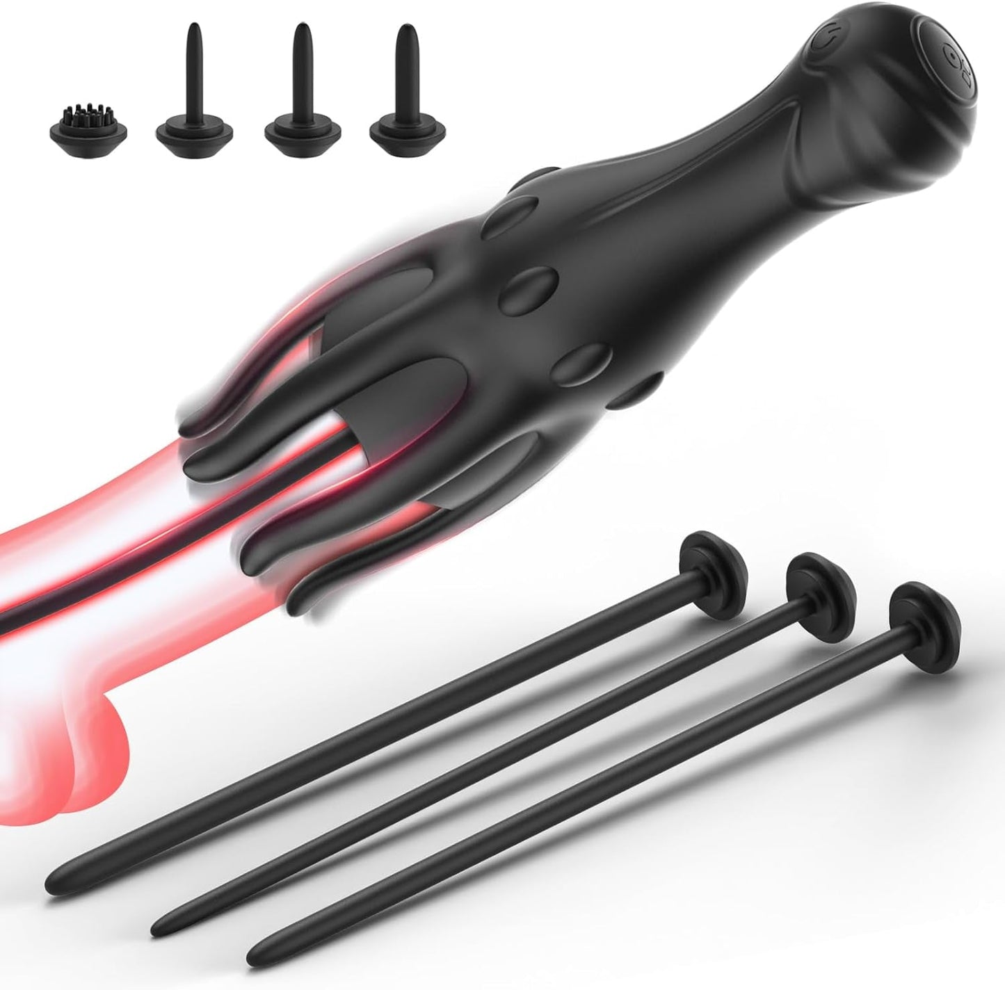SoundStroke Male Vibrator & Urethral Sound Set - Vixen | Nova Network