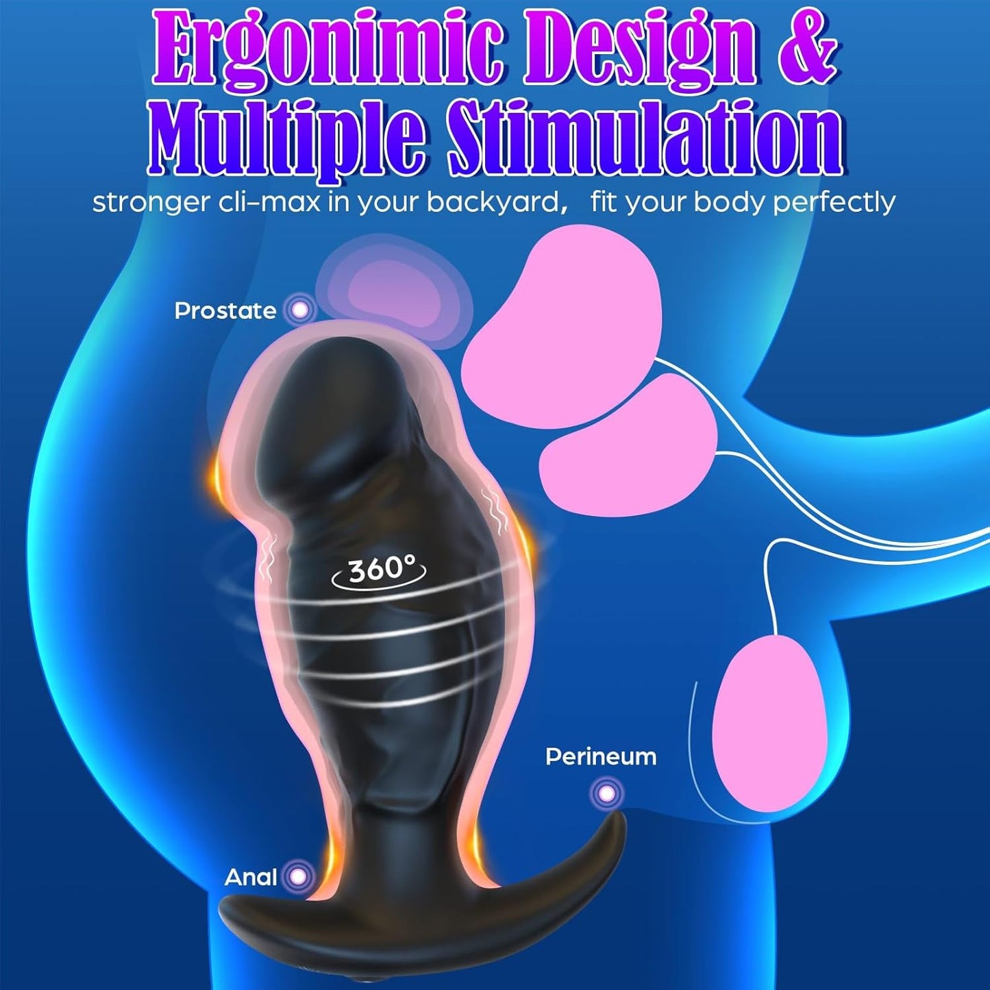 SpinPulse App Rotating Anal Plug - Vixen | Nova Network