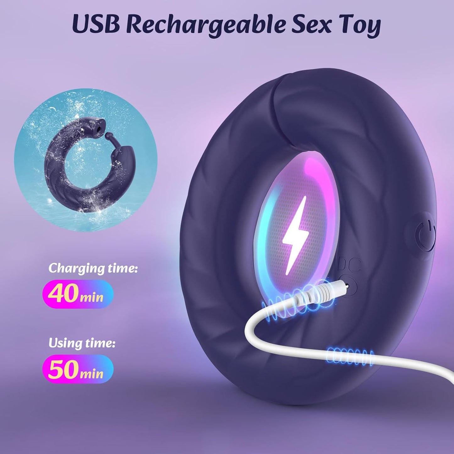 SteelPulse Vibrating Penis Ring - Vixen | Nova Network