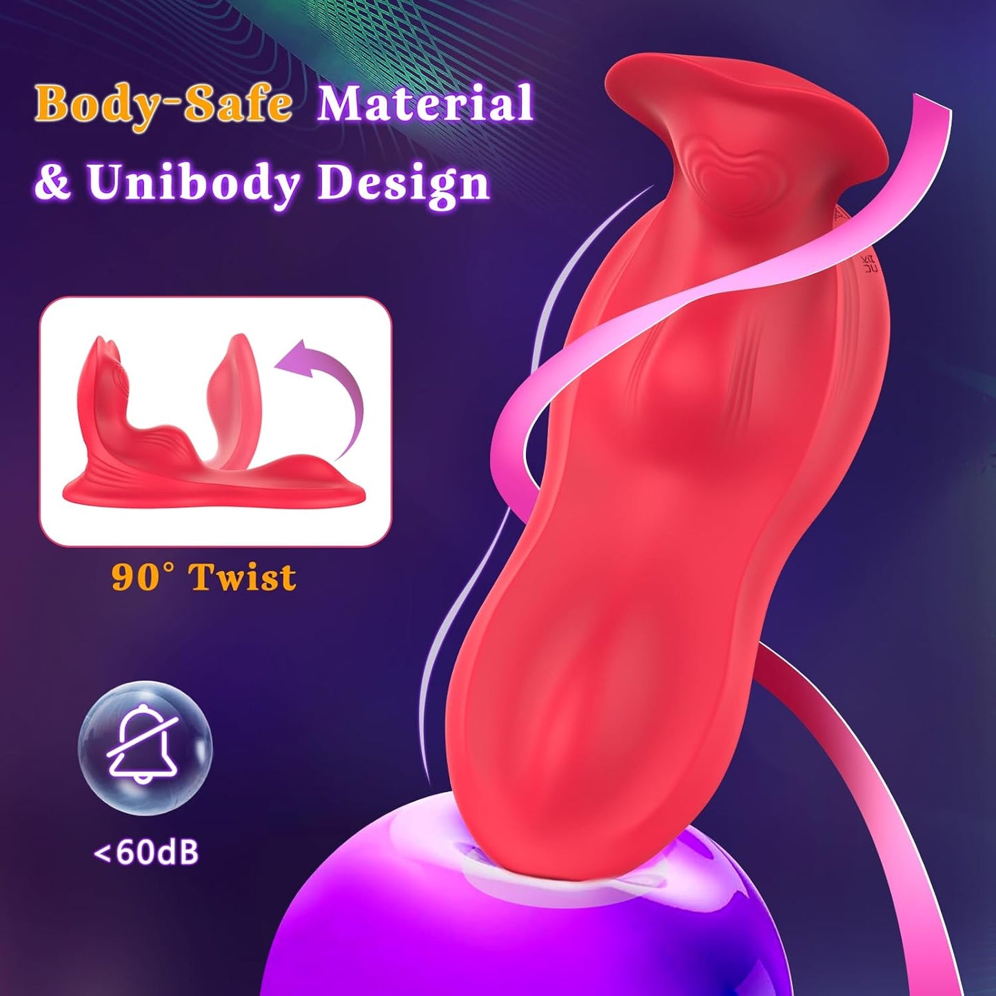 StrataRide Hands - Free Dual Bump Ride - On Vibrator - Vixen | Nova Network