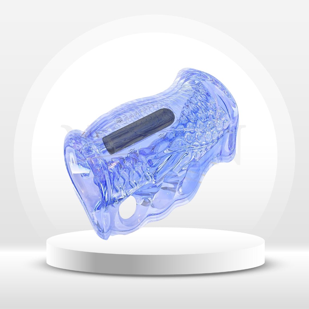 StrokeLock Male Stroker Sleeve with Bullet Vibrator – Vixen