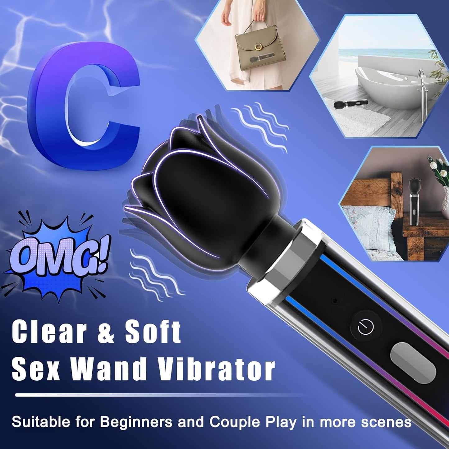 StygianRose Wand Vibrator - Vixen | Nova Network
