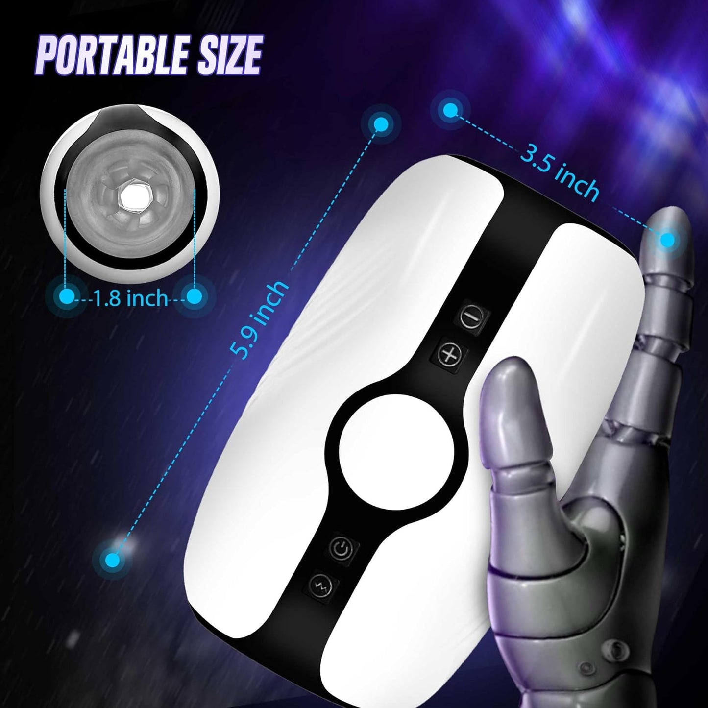 SuctionForge Sucking & Vibrating Penis PE Trainer - Vixen | Nova Network