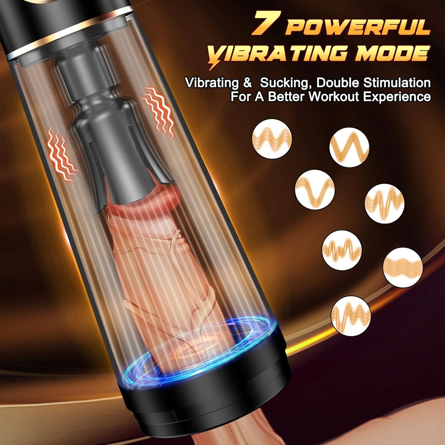 SuctionPro 3 - in - 1 Vibrating Penis Pump - Vixen | Nova Network