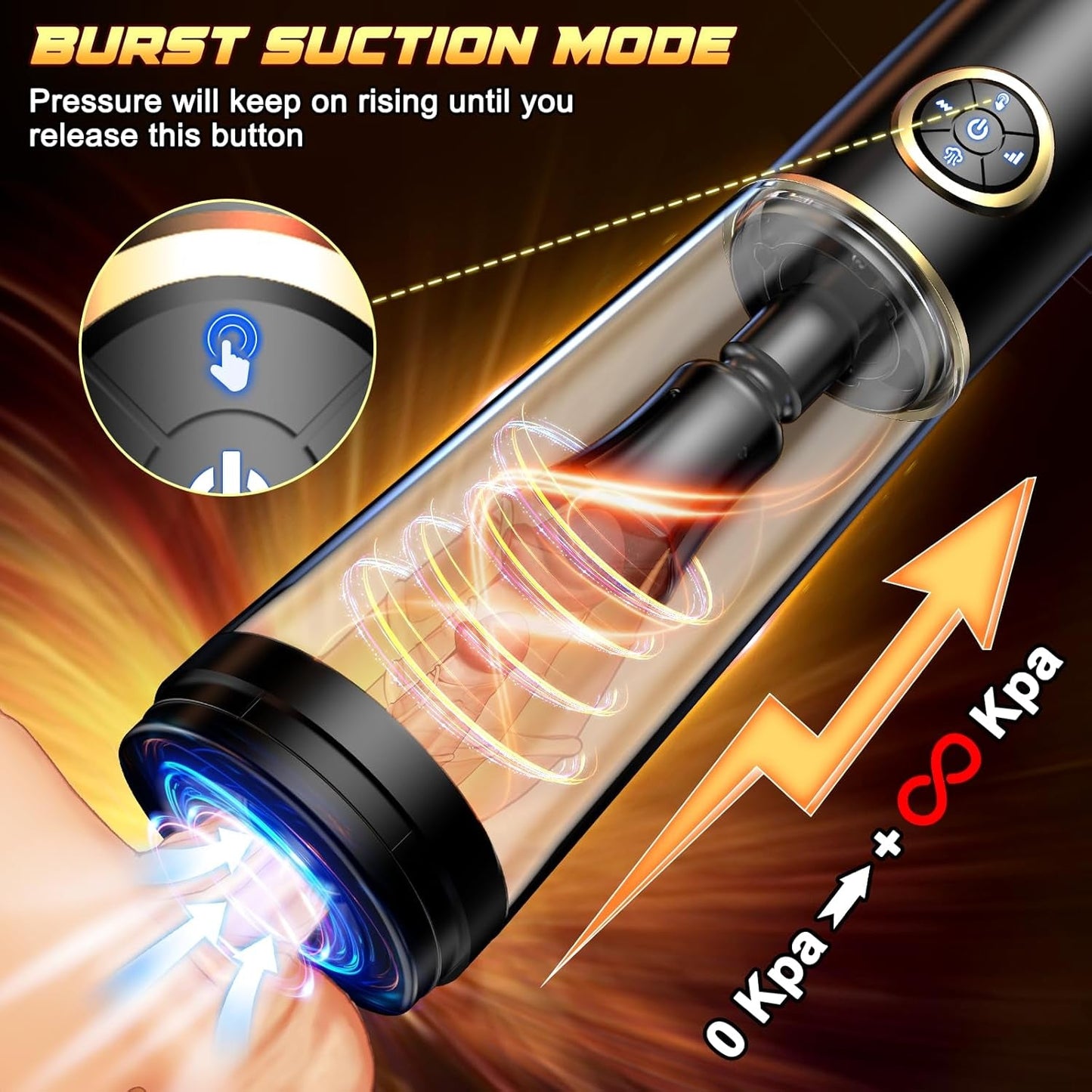 SuctionPro 3 - in - 1 Vibrating Penis Pump - Vixen | Nova Network