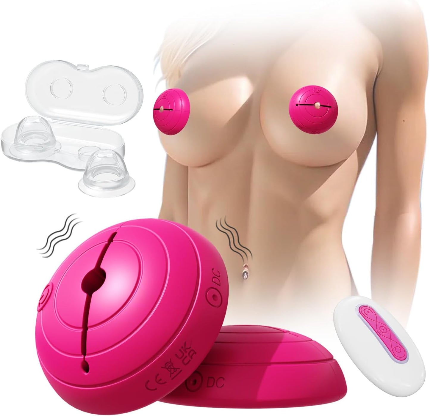 SuctionVibe Nipple Clamps - Vixen | Nova Network