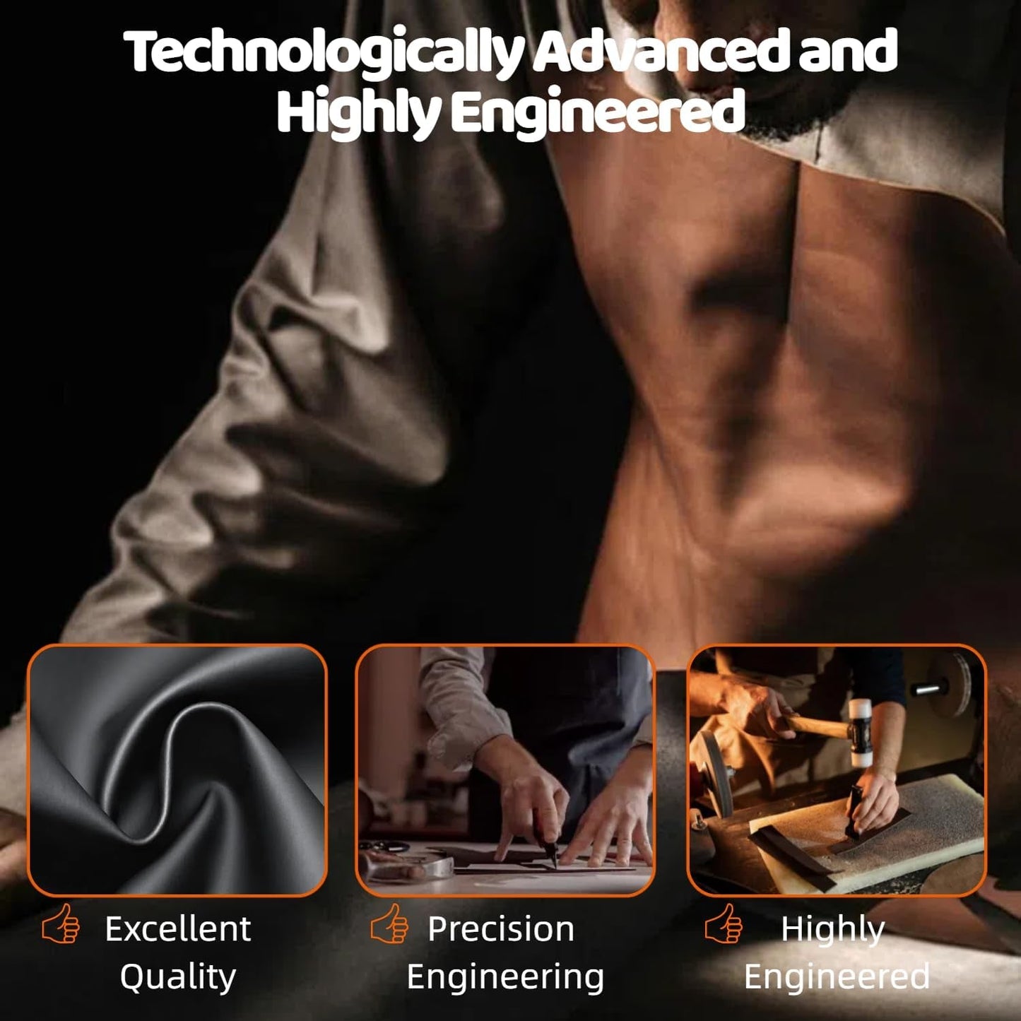 SurrenderIX 9-Piece Soft PU Leather Bondage Kit - Vixen Adult Playroom