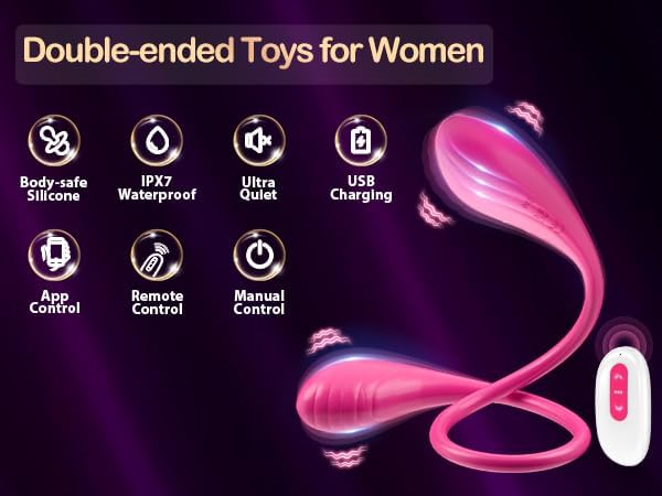 SyncPleasure 18" Double Dildo Vibrator - Vixen | Nova Network