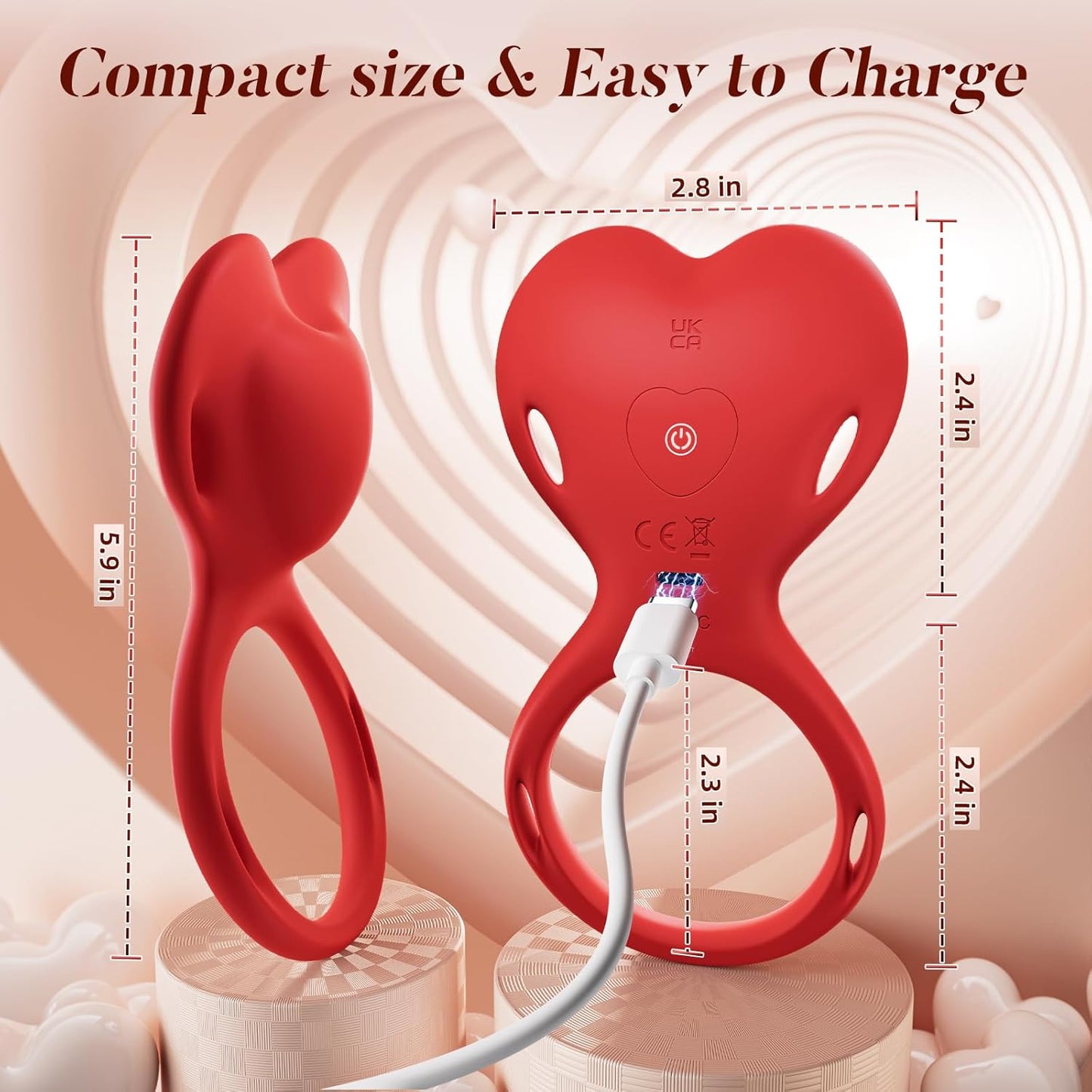 SyncPulse Wearable Clit and Cock Vibrator for Couples - Vixen | Nova Network