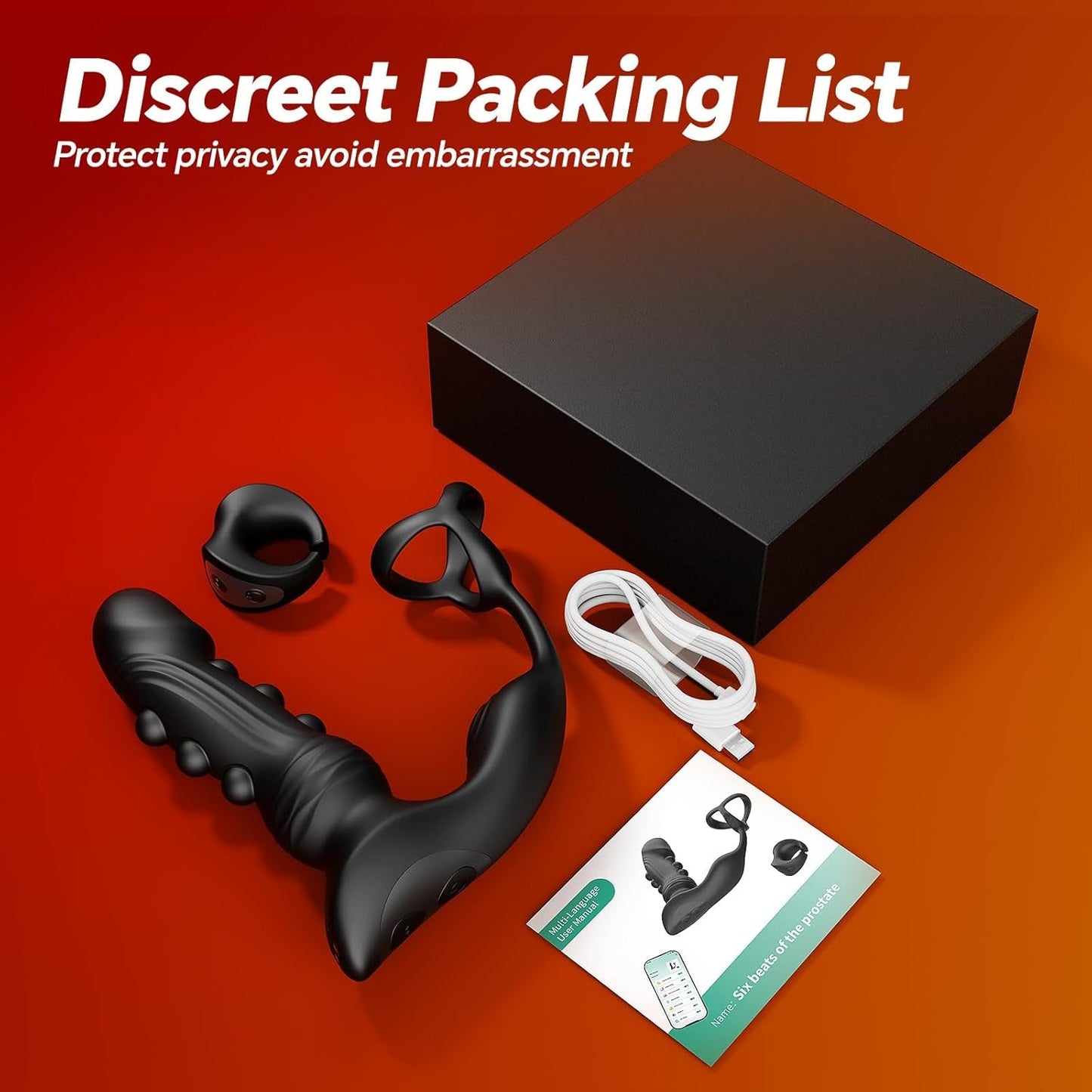 TapPulse App - Controlled Prostate Massager Cock Ring - Vixen | Nova Network