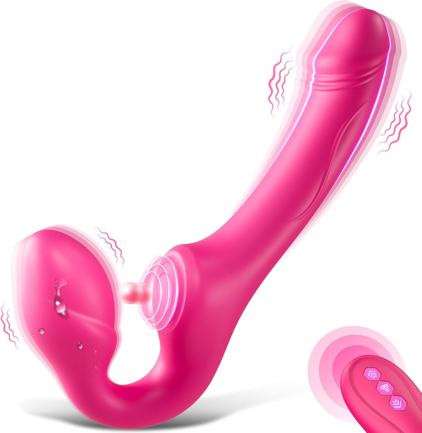 TapTease Triple Motor Strapless Double Dildo - Vixen | Nova Network