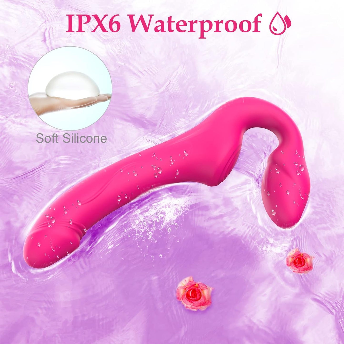 TapTease Triple Motor Strapless Double Dildo - Vixen | Nova Network
