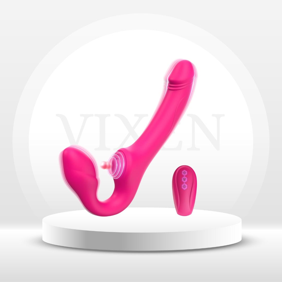 TapTease Triple Motor Strapless Double Dildo - Vixen | Nova Network