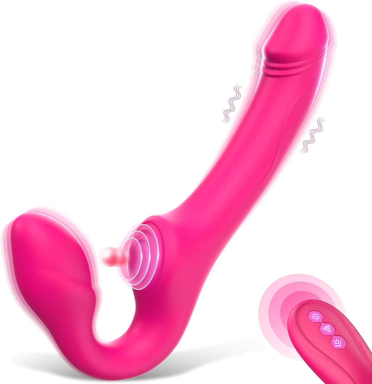 TapTease Triple Motor Strapless Double Dildo - Vixen | Nova Network