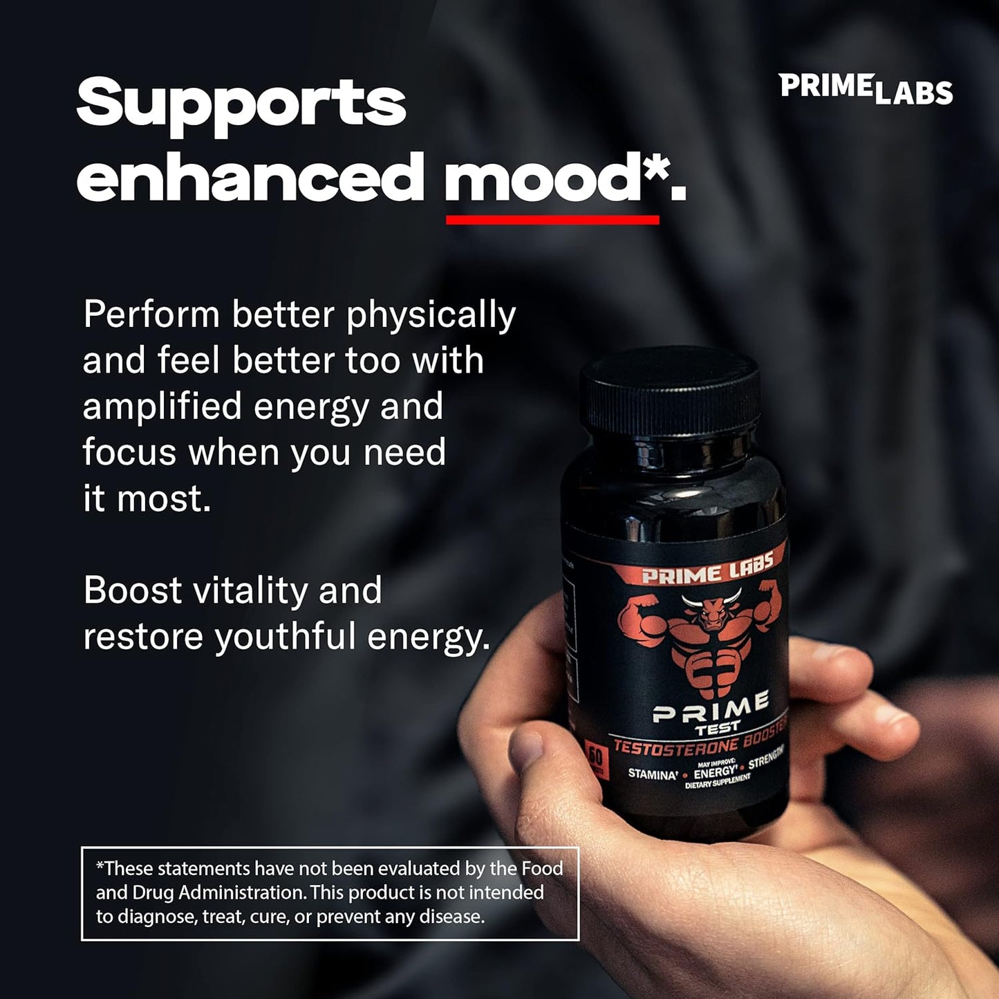 Testosterone Booster for Men – Stamina & Energy Support - Vixen | Nova Network