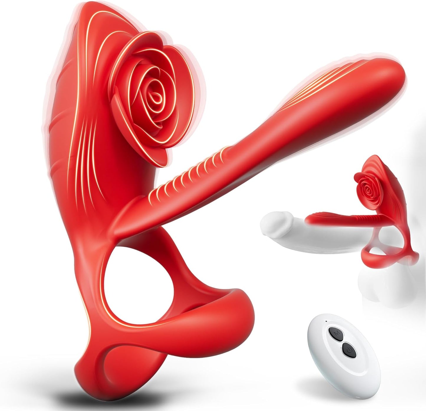 ThickBloom Rose Cock Ring for Couples - Vixen | Nova Network