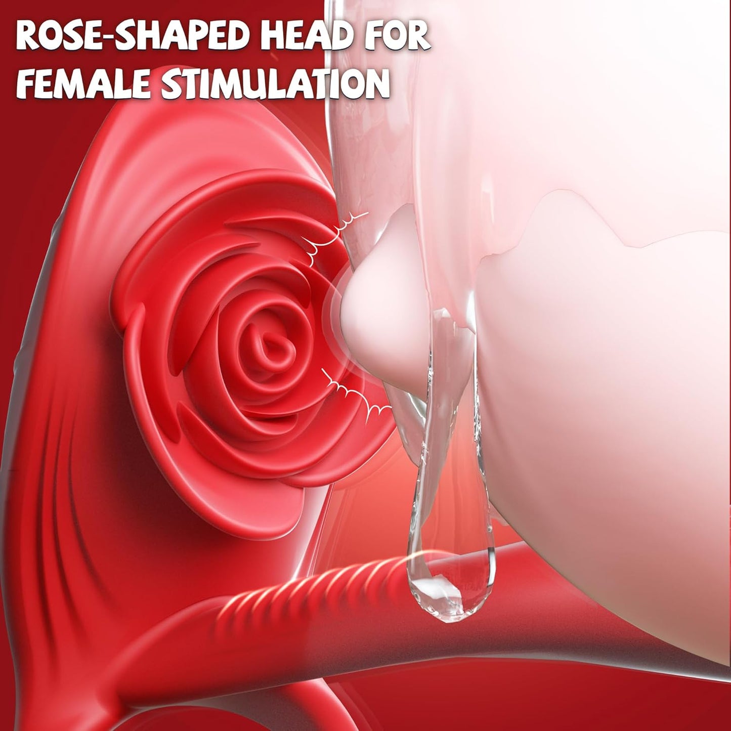 ThickBloom Rose Cock Ring for Couples - Vixen | Nova Network