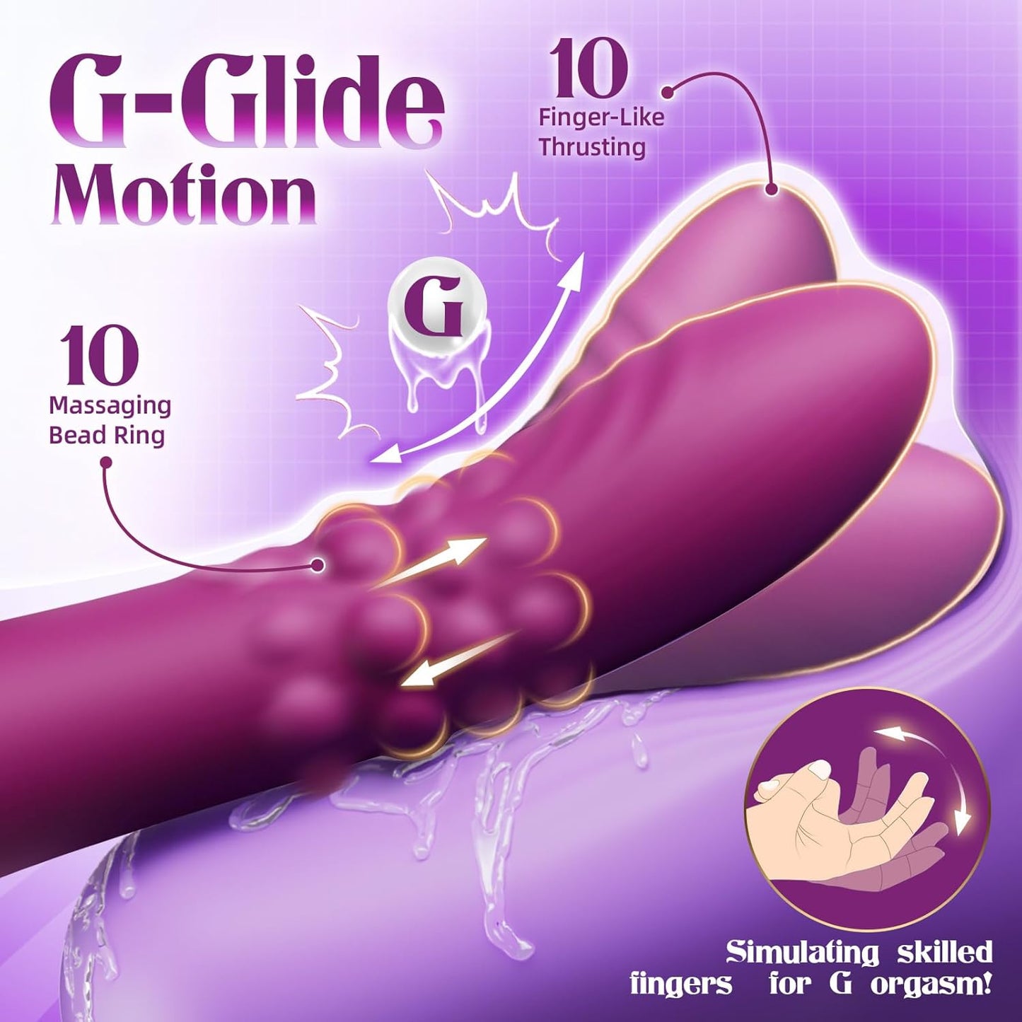 ThrillBloom Dual Motion Rabbit Vibrator - Vixen | Nova Network