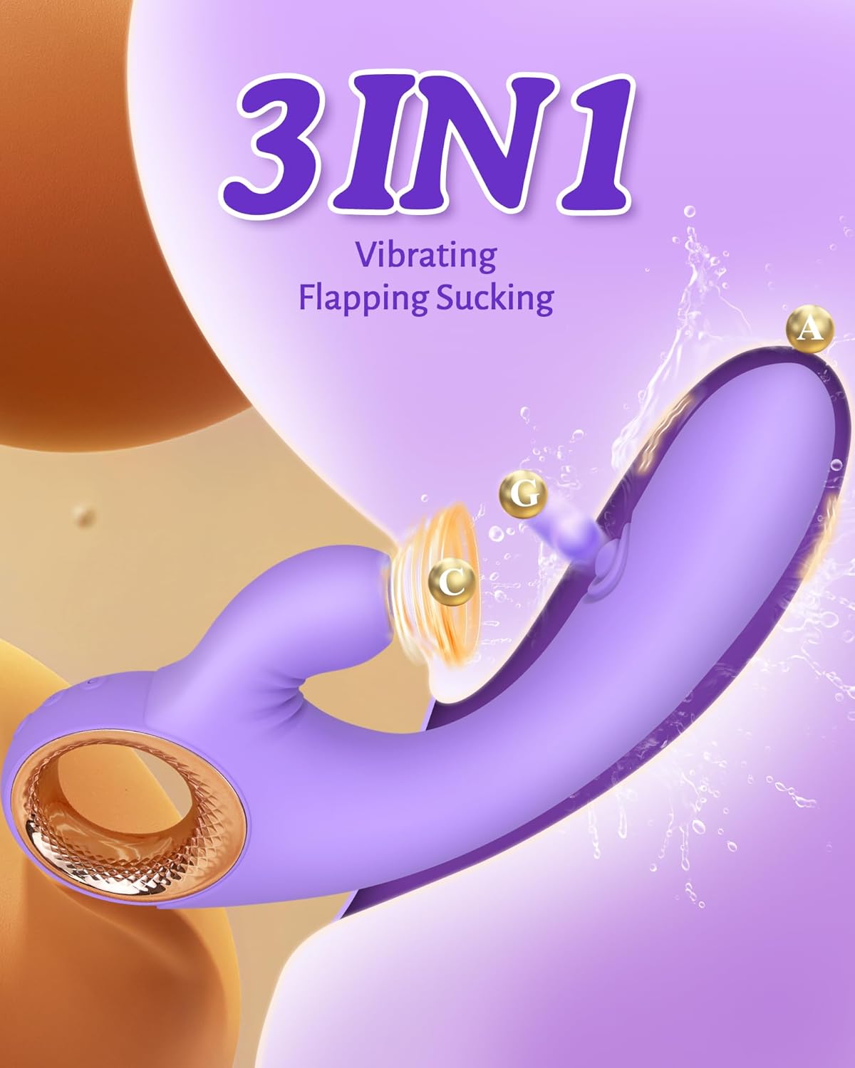 ThrillCraft 3 - in - 1 Clit Sucker, Slapper & Vibrator - Vixen | Nova Network