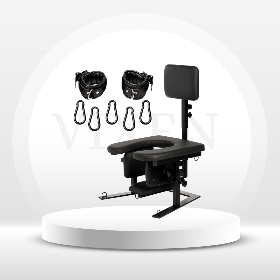 ThroneX BDSM Bondage Chair with Cuffs & 5 Tie Points - Vixen | Nova Network
