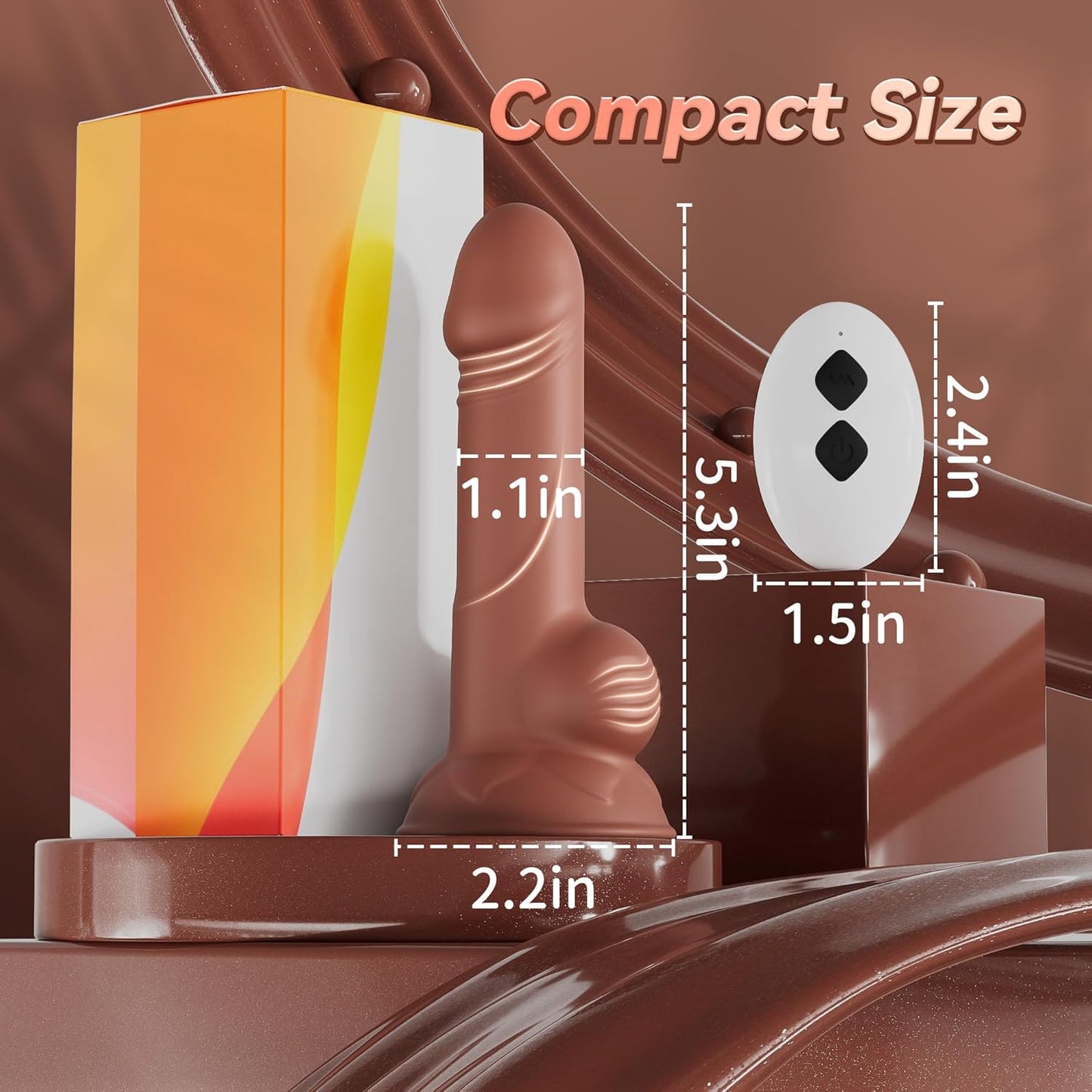 ThrustEdge Pro 10X Anal Vibrator - Vixen | Nova Network