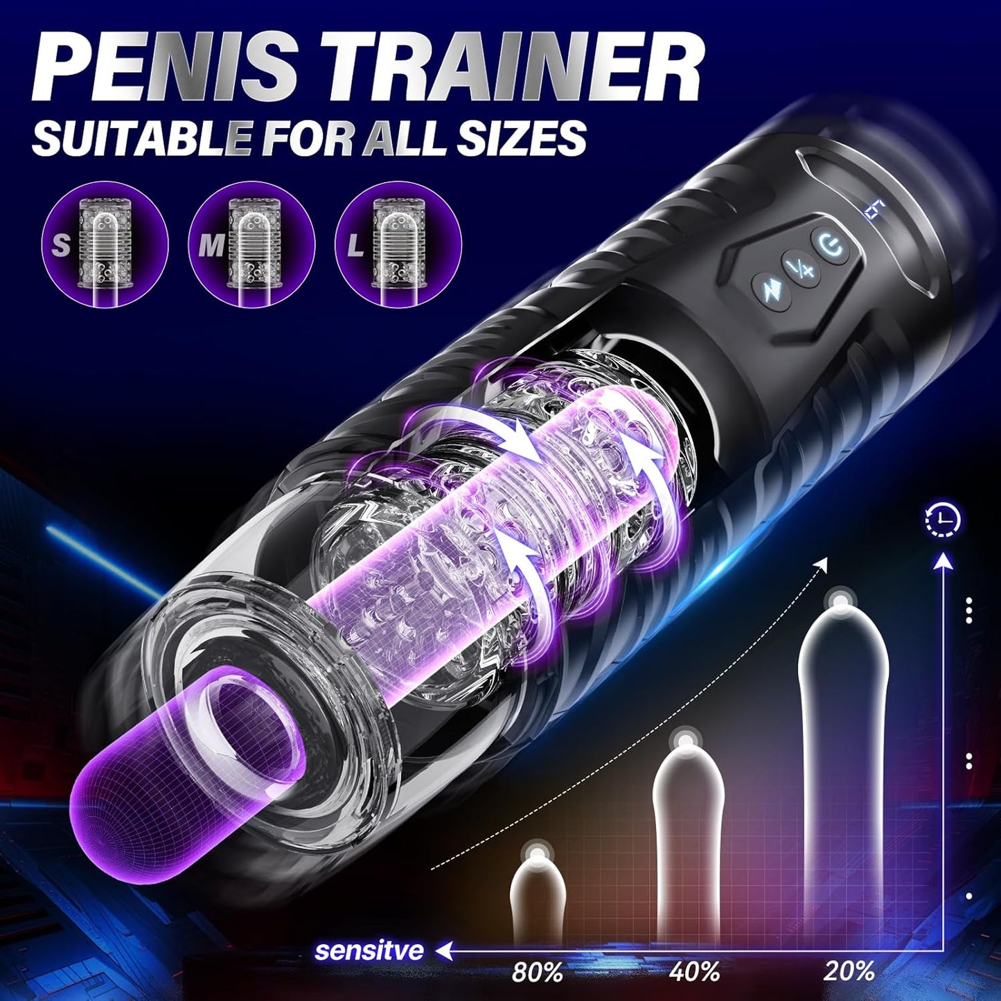 ThrustGlide App - Controlled Masturbator - Vixen | Nova Network