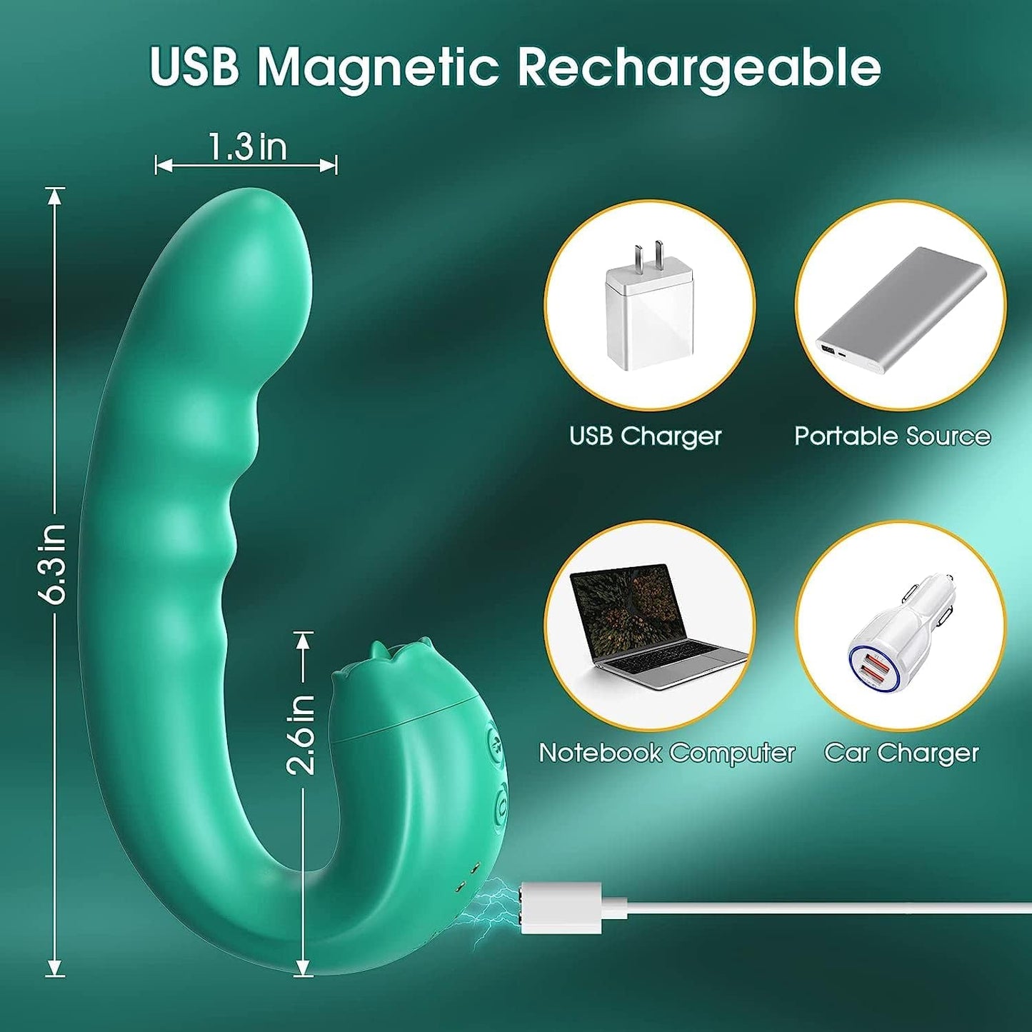 ThrustLick 3 - in - 1 Rotating G - Spot & Clit Vibrator - Vixen | Nova Network