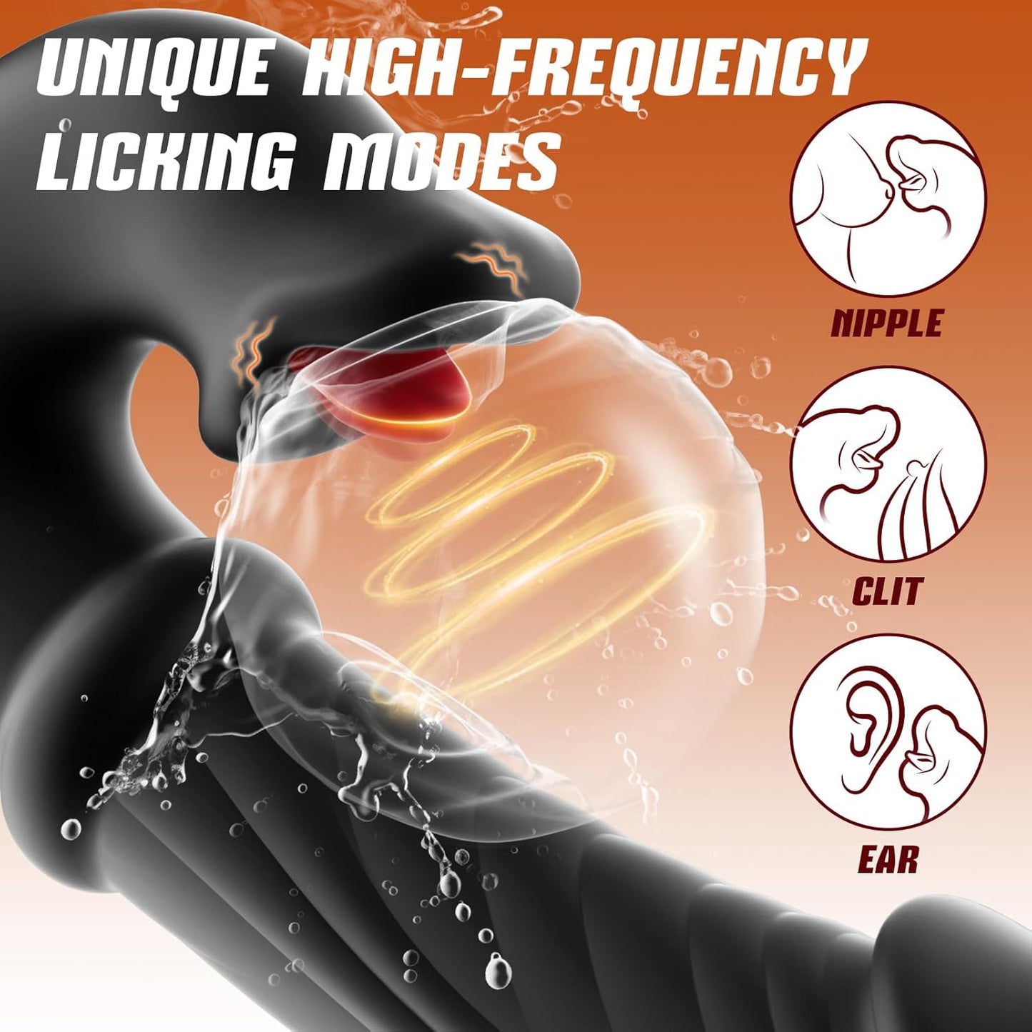 ThrustLick 4 - in - 1 G - Spot Licking Vibrator - Vixen | Nova Network