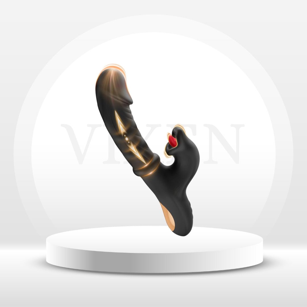 ThrustLick 4-in-1 G-Spot Vibrator with Licking & Slide Vixen | Nova Network ThrustLick 4-in-1 G-Spot Vibrator with Licking & Slide Vixen | Nova Network