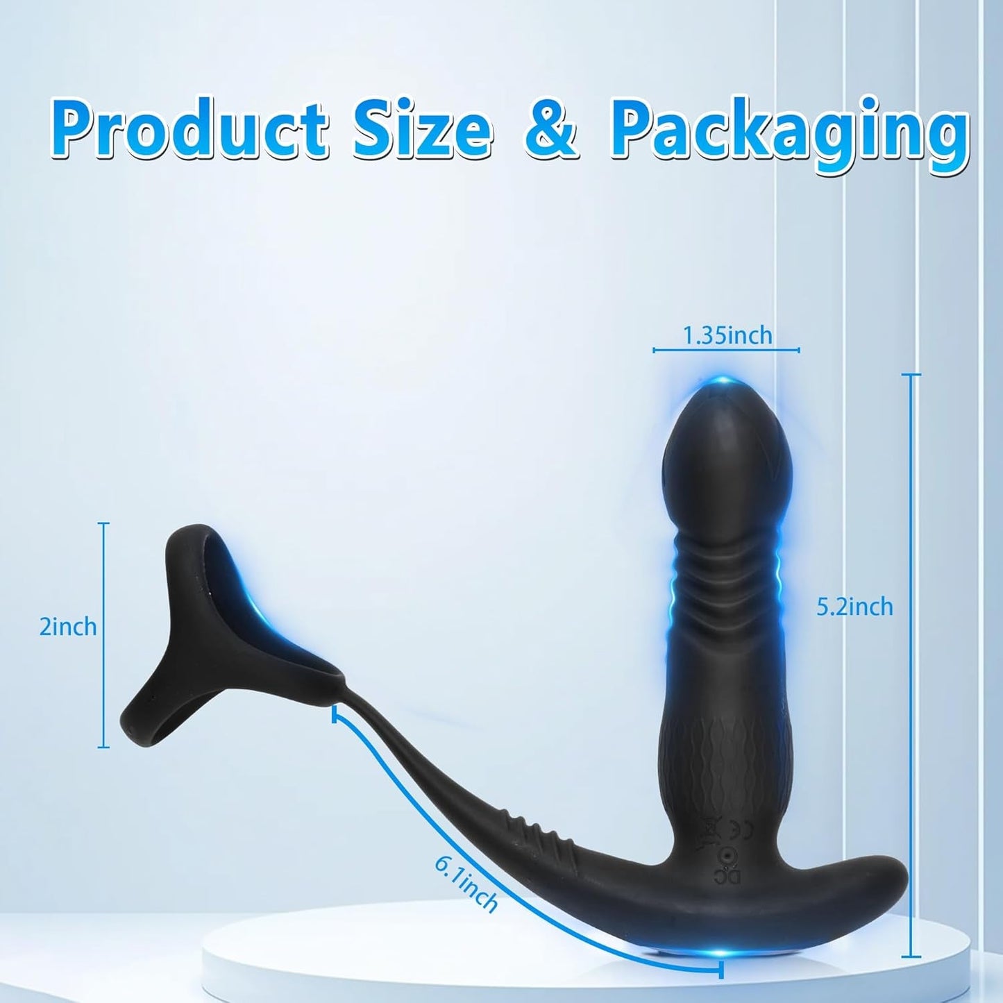 ThrustLock Thrusting Prostate Massager Cock Ring - Vixen | Nova Network