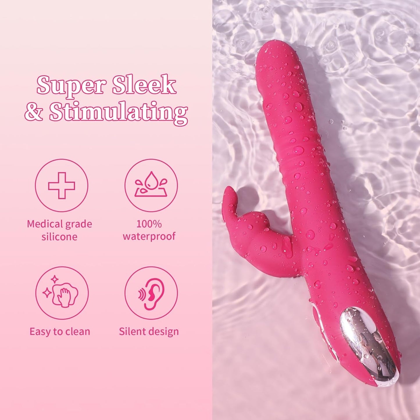 ThrustLuxe Dual - Action Rabbit Vibrator - Vixen | Nova Network
