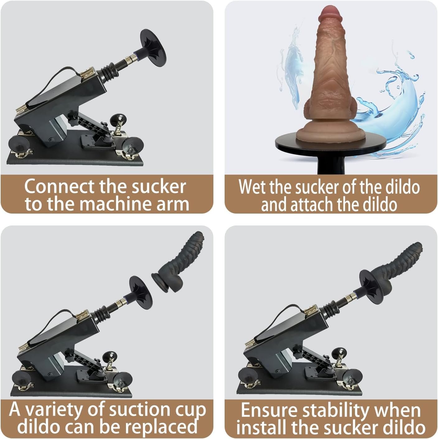 ThrustMaster Adjustable Thrusting Sex Machine - Vixen | Nova Network