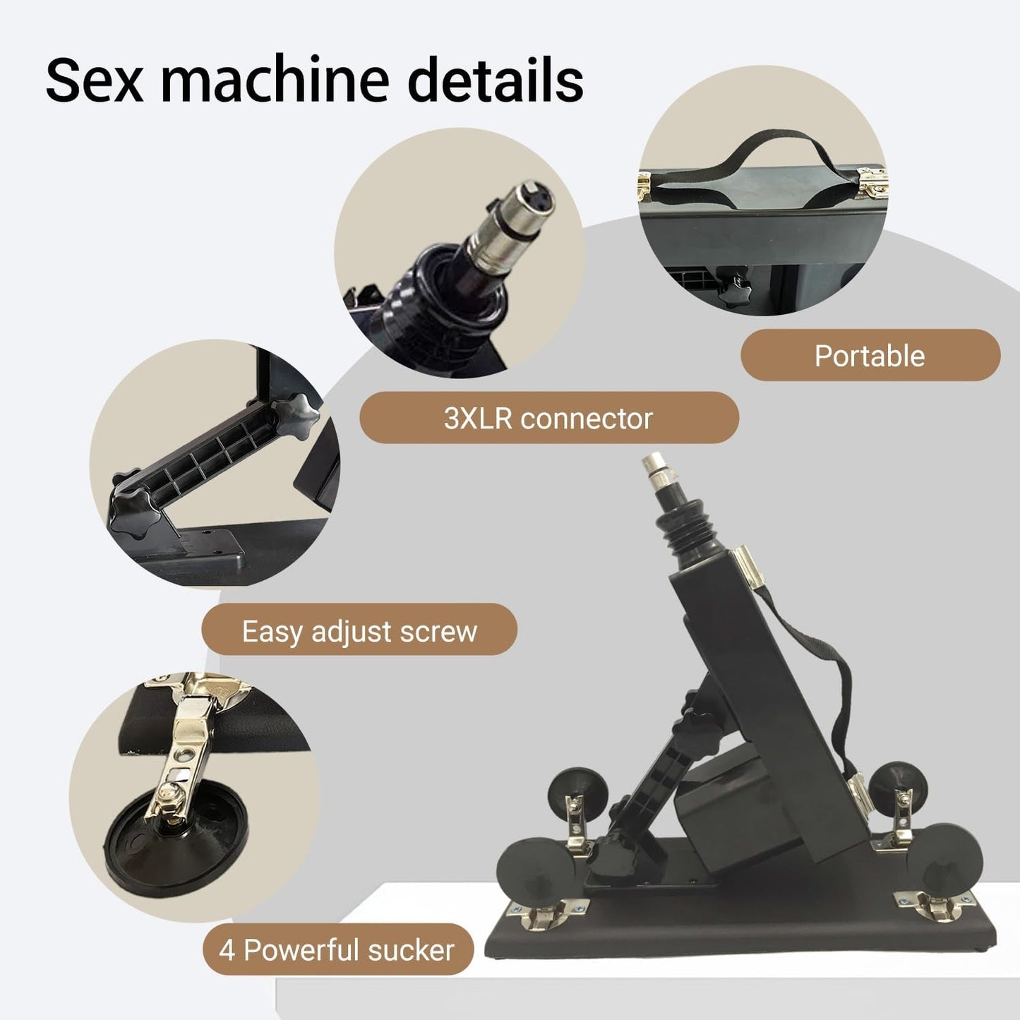 ThrustMaster Adjustable Thrusting Sex Machine - Vixen | Nova Network
