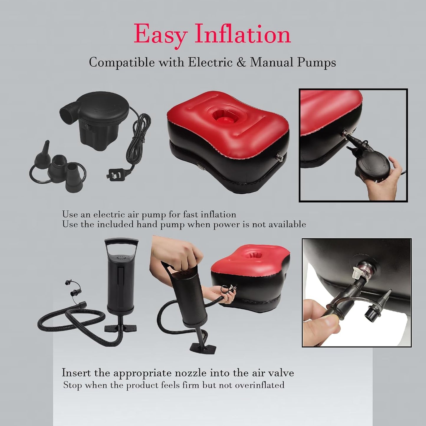 ThrustNest Inflatable Dildo Mount Sex Cushion - Vixen | Nova Network