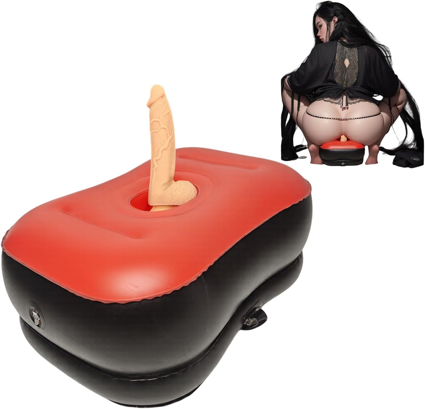 ThrustNest Inflatable Dildo Mount Sex Cushion - Vixen | Nova Network