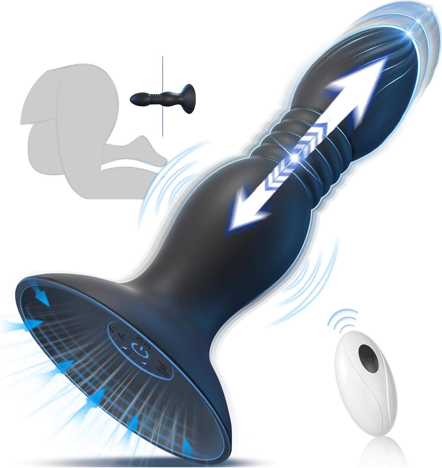 ThrustPlug Prostate & G - Spot Vibrating Plug - Vixen | Nova Network