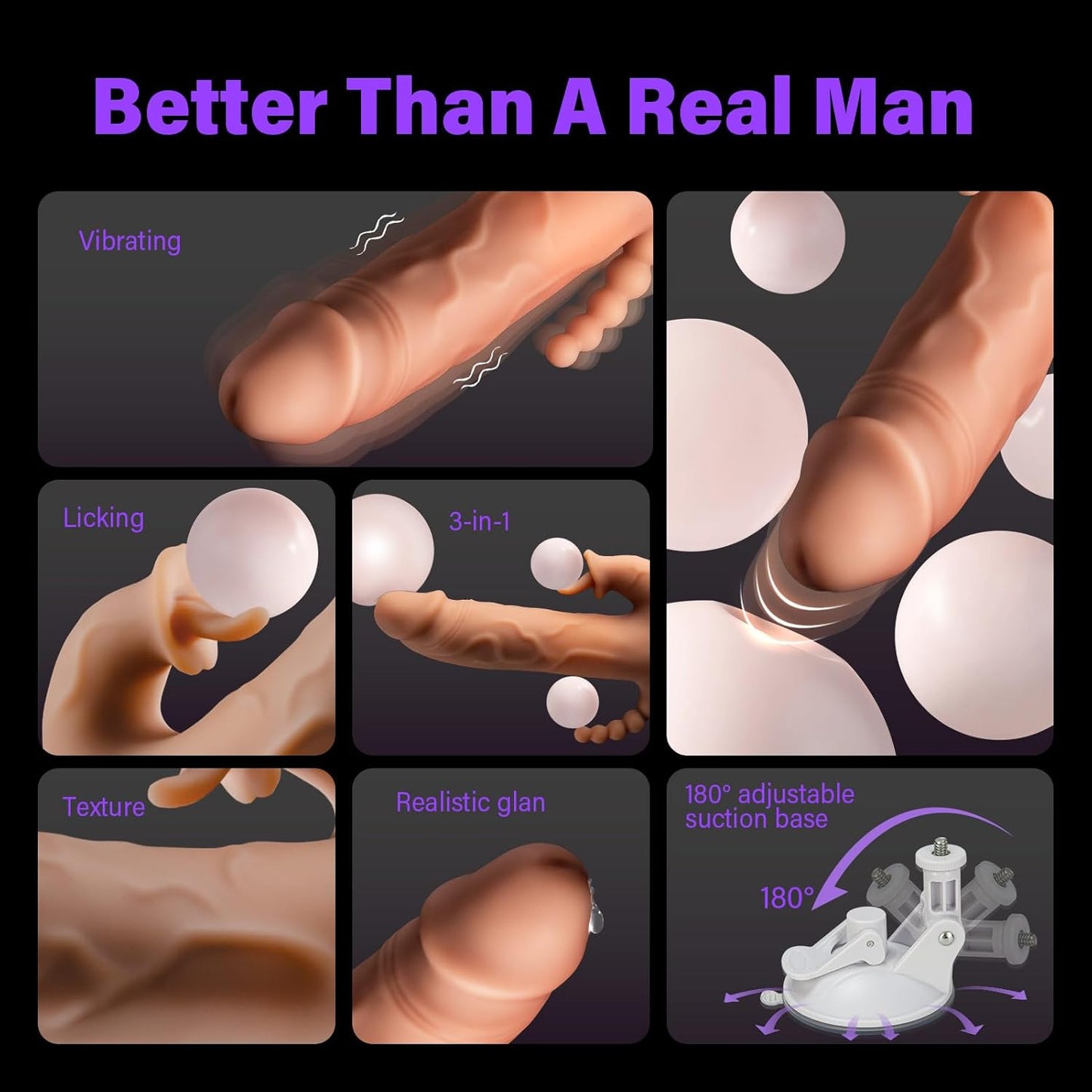 ThrustThree Flex Vibe Sex Machine - Vixen | Nova Network