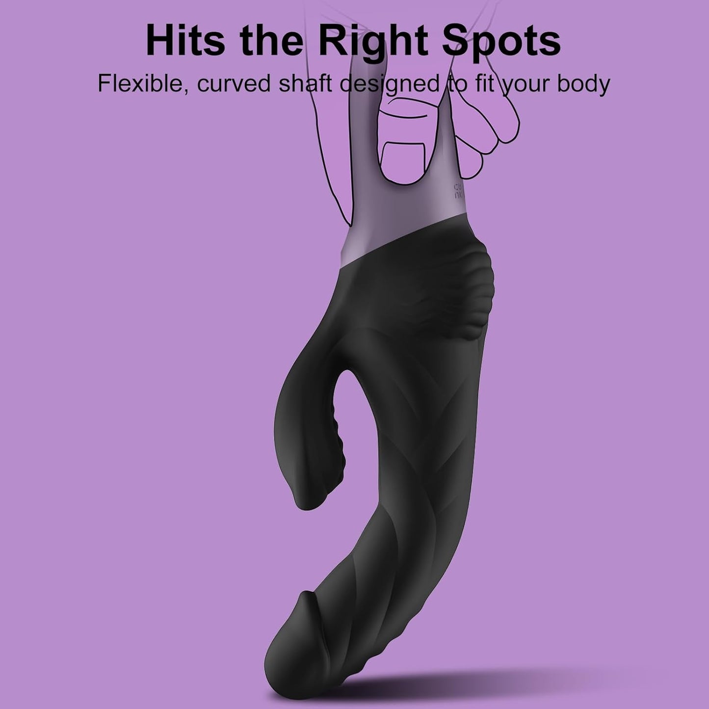 ThrustView Real Feel LED Dildo Vibrator - Vixen | Nova Network