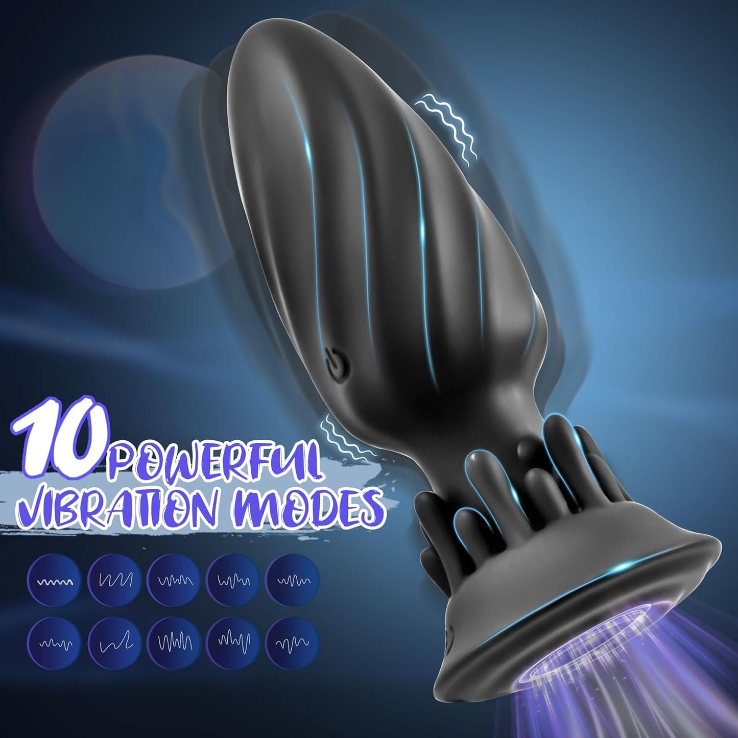 TornadoTentacle Anal Plug - Vixen | Nova Network
