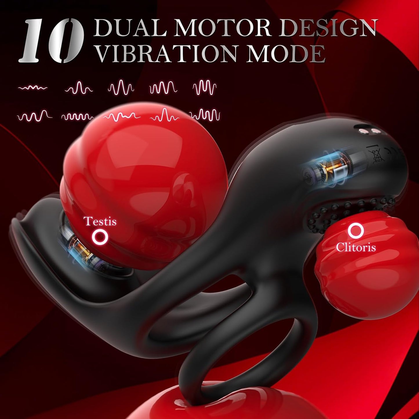 TriBliss Remote Vibrating Penis Ring - Vixen | Nova Network