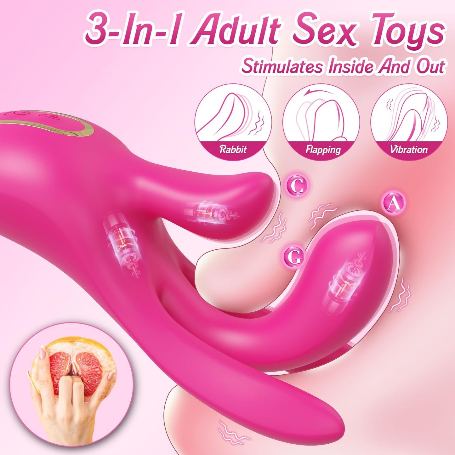 TriFlick G - Spot Finger Vibrator - Vixen | Nova Network