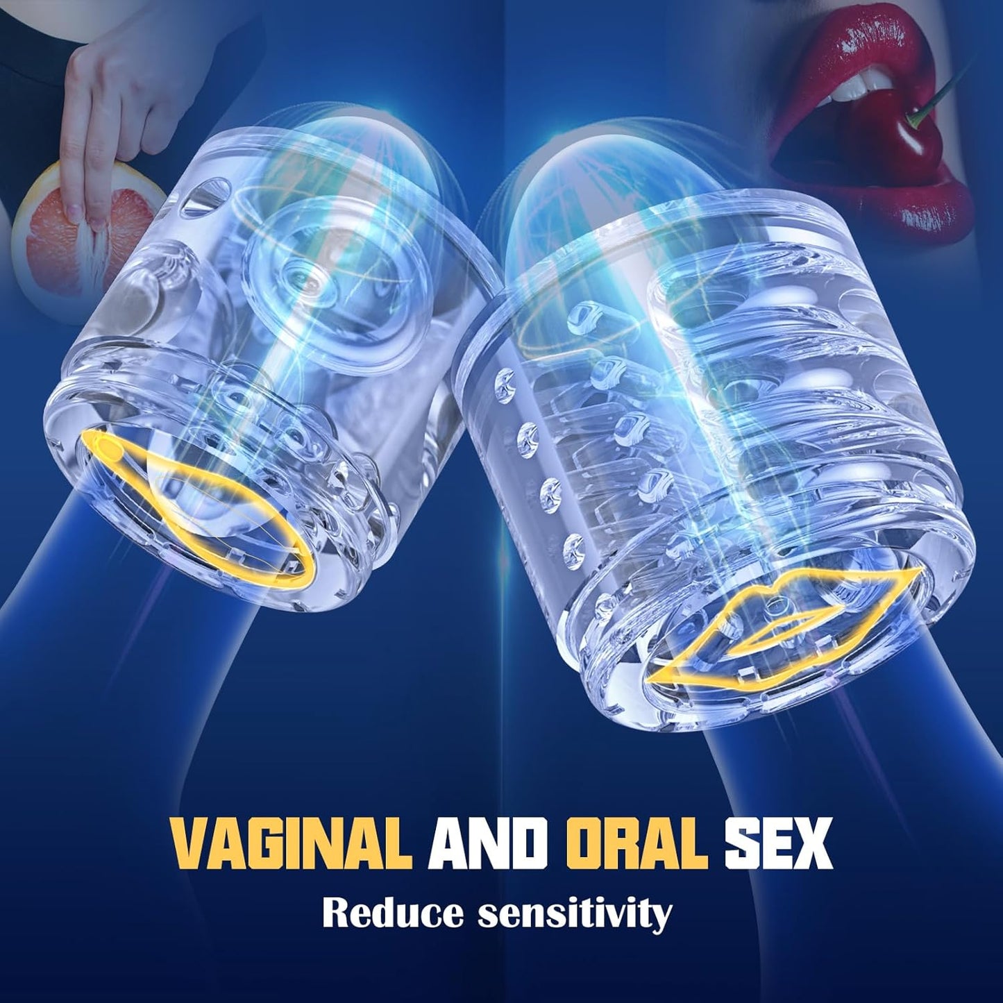 TriGrip Stroker – 3 - in - 1 Masturbator - Vixen | Nova Network
