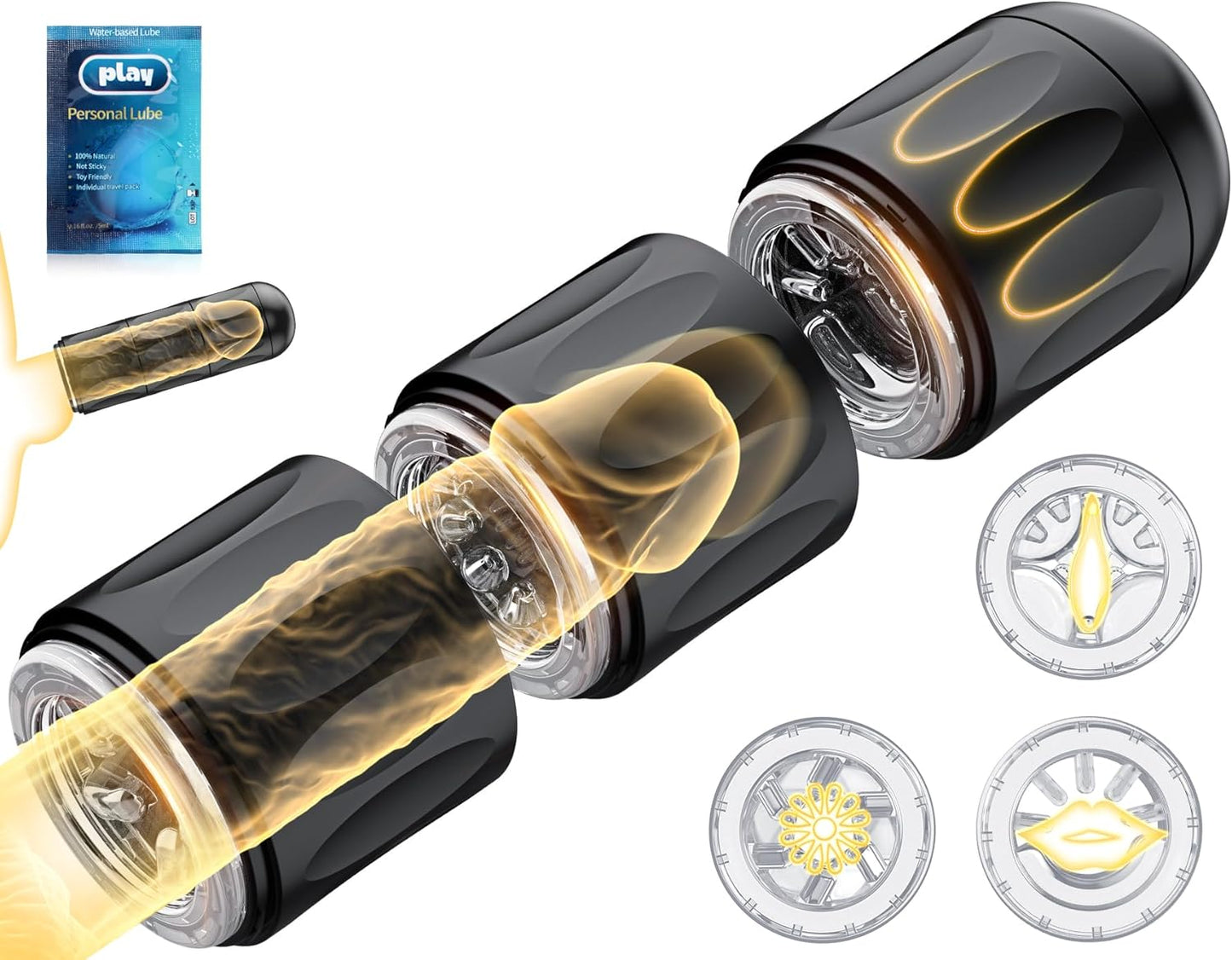 TriGrip Stroker – 3 - in - 1 Masturbator - Vixen | Nova Network