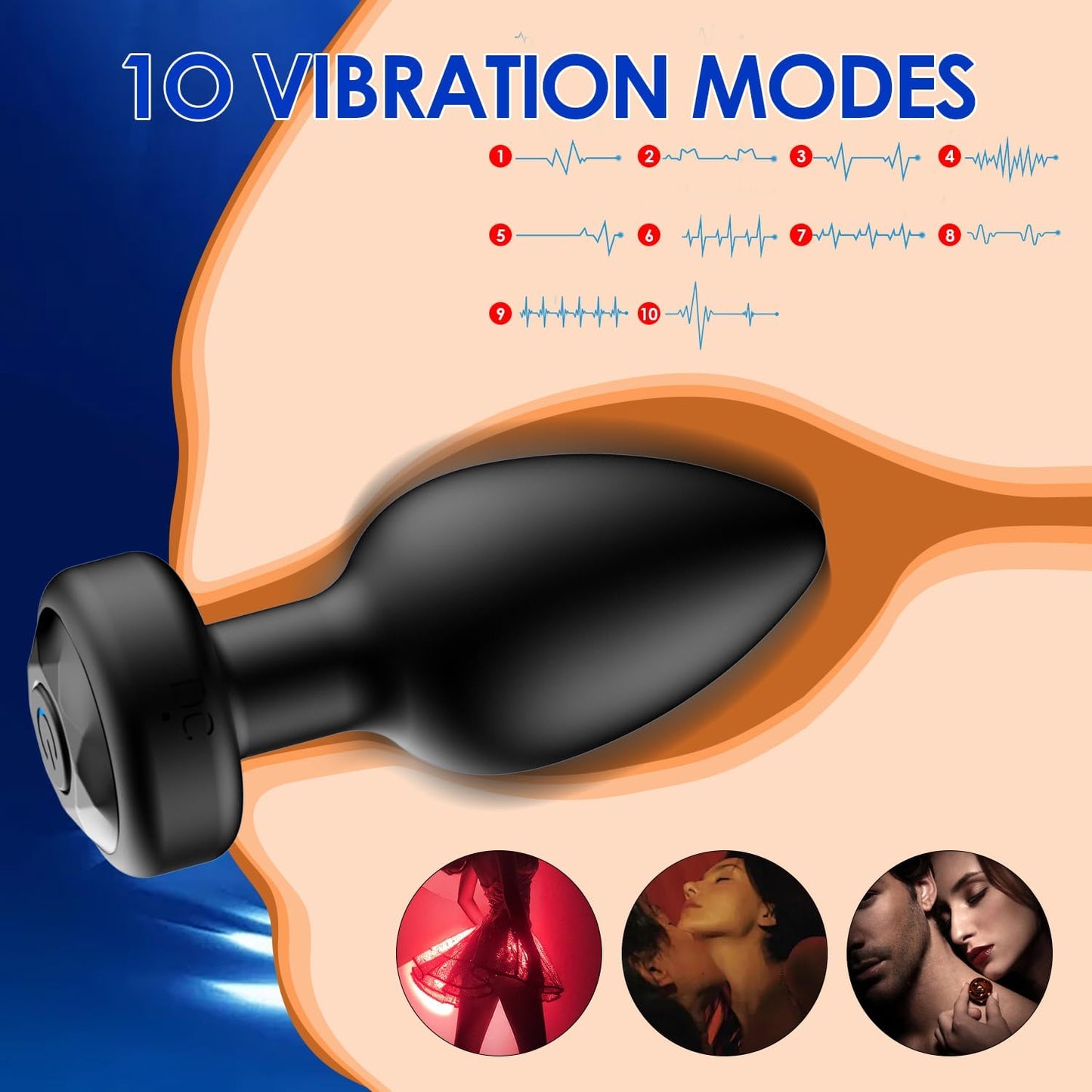 TrioPulse Anal Plug Training Set - Vixen | Nova Network
