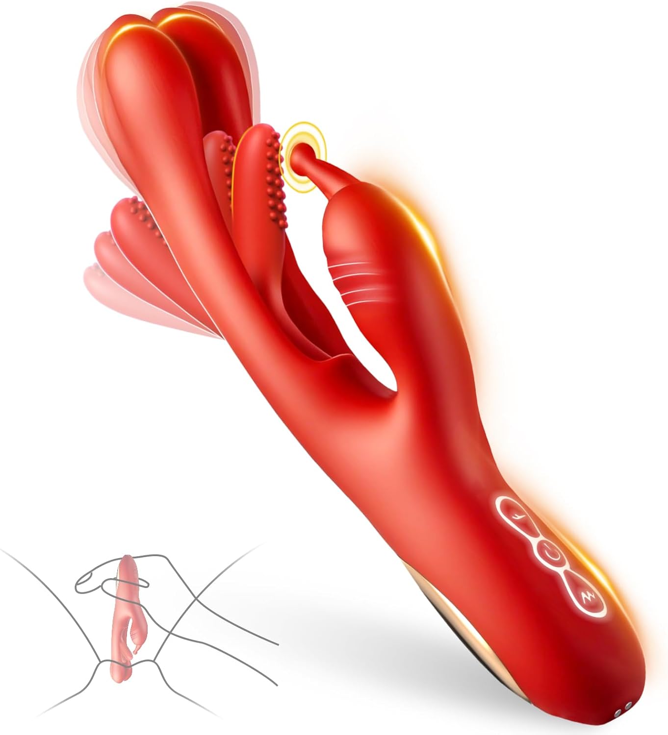 TriplePulse Flap & Thrust Vibrator - Vixen | Nova Network