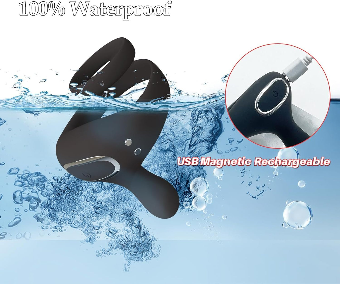 TriPulse Remote Control Penis Ring - Vixen | Nova Network