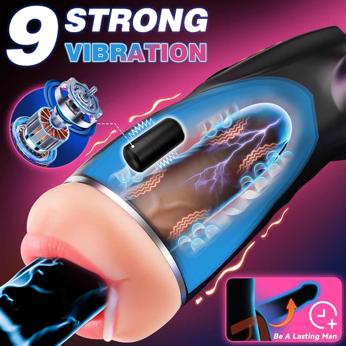 TriPulse Smart Pleasure Pocket Pussy Masturbator - Vixen | Nova Network