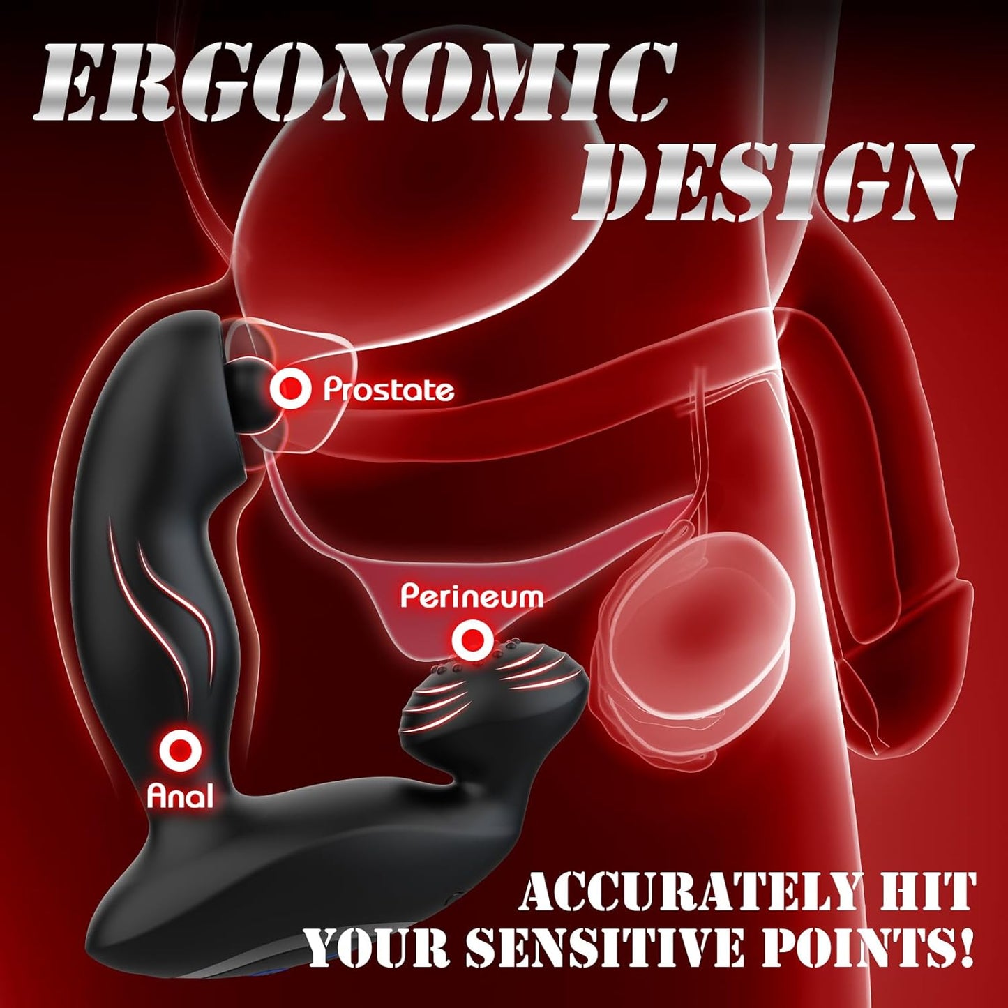 TriSpice Pro – 3 - in - 1 Anal Vibrator - Vixen | Nova Network